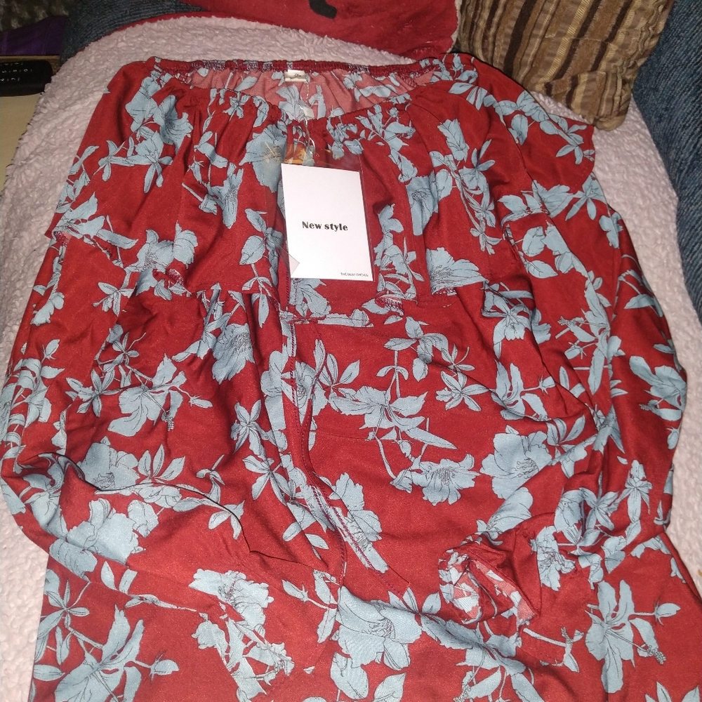 Woman's off shoulder blouse